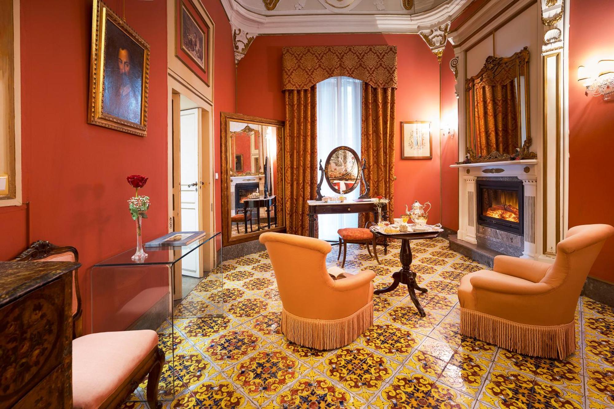 Palazzo Arone Dei Baroni Di Valentino Hotel Palermo Luaran gambar
